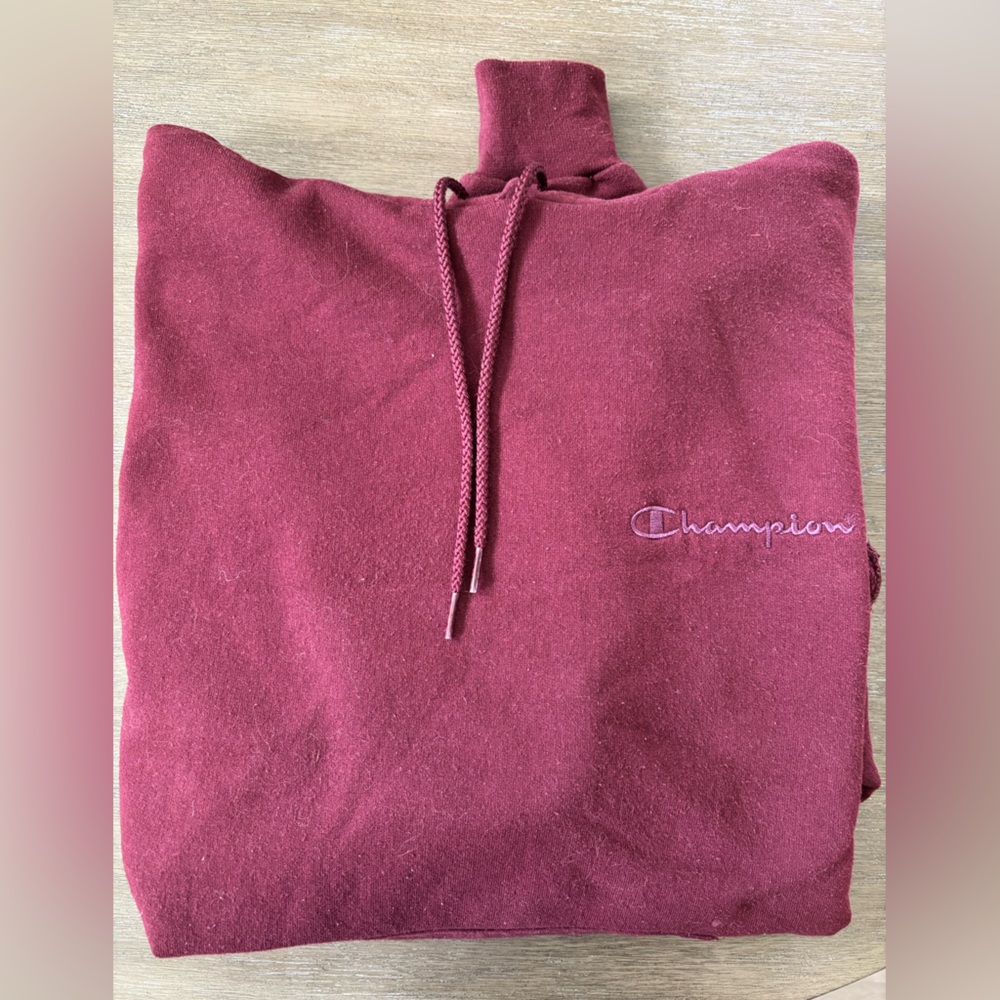 Champion Eco Fleece in Rich Burgundy